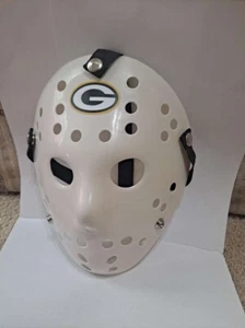 Máscara de hockey de los Green Bay Packers | Halloween | Jason | Vestuario | Playoffs de fiesta - Imagen 1 de 2
