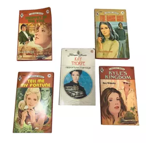 Five Harlequin Romance Novels Paperback Books - Picture 1 of 12