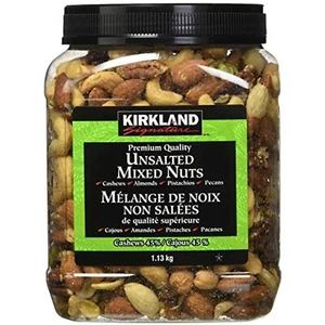 Kirkland Signature Extra Fancy Unsalted Mixed Nuts 2.5 (LB) - Picture 1 of 20