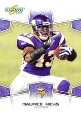2008 Score Football Pick Your Card Complete Your Set