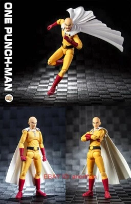 Dasin Model One Punch Man Saitama 1/12 Scale Male Action Figure Toys Gift Stock - Image 1 of 4