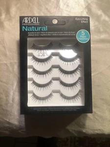 ARDELL Professional Natural Multipack 5 pair False Strip Eyelashes #110 Black - Picture 1 of 3