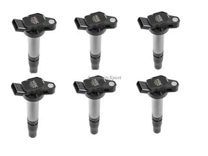9091902250 6x OEM NGK Ignition Coil For Toyota Lexus Venza Tundra - Picture 1 of 2