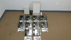 Paquete de sistema telefónico de oficina Nortel MICS 10 M7310 8 líneas buzón de voz - Imagen 1 de 6