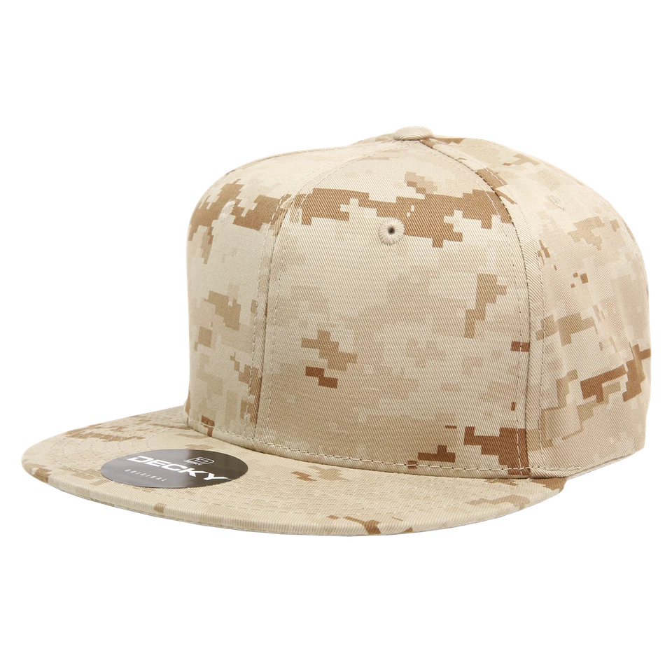 Decky 1047-DDD Digital Camo Snapback- Desert & Digital