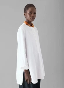 Toast Elena White Linen Cotton Tunic Top Size UK 12-Current Season rrp £185.00 - Picture 1 of 11