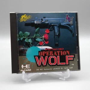 [ PCE ] OPERATION WOLF - Taito Arcade Shooter - PC Engine Hu Card JAPAN - Picture 1 of 6
