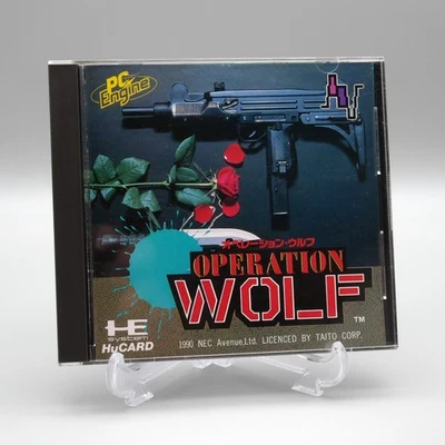 [ PCE ] OPERATION WOLF - Taito Arcade Shooter - PC Engine Hu Card JAPAN - Image 1 of 4