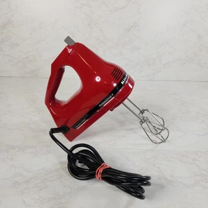 KitchenAid (KHM9QER3) Mezclador Profesional 9 Velocidades Rojo con Batidores - Probado - Imagen 1 de 12