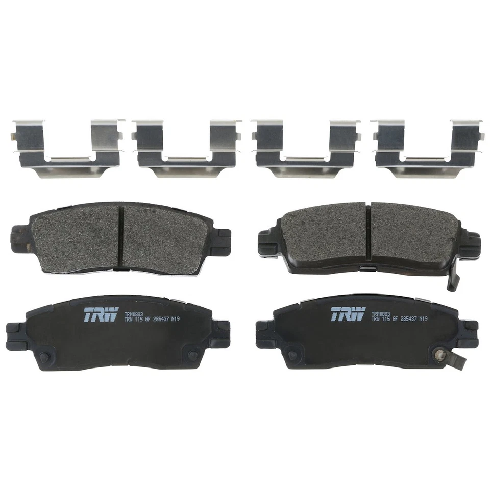 TRM0883 TRW Brake Pad Sets 2-Wheel Set Rear for Chevy Olds Buick Enclave GMC SSR — 第 1/1 张图片