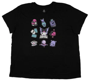 Hello Kitty And Friends Kuromi Women's Cute Plus Size Short Sleeve T Shirt (1) - Picture 1 of 3