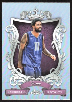 3443G 2023-24 Topps Chrome #RR-12 Kyrie Irving Roundball Royalty - Image 1 of 2