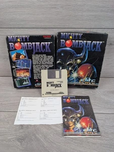 Mighty Bombjack von Elite ~ originalverpacktes Amiga Spiel mit Handbuch - Bild 1 von 9