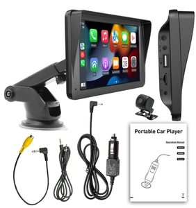Bluetooth Pantalla Táctil Estéreo Bluetooth Radio Coche Apple/Android Carplay + CAM - Imagen 1 de 10