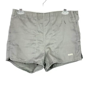 Pantalones Cortos True Vintage Años 70 Marca Bicicleta Gris Sarga Para Hombre Talla Pequeña - Imagen 1 de 4