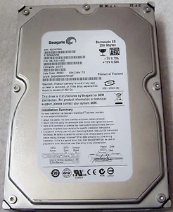 Seagate 250GB SATA Hard Drive Desktop ST3250620NS 7200RPM 16MB Cache - Picture 1 of 1