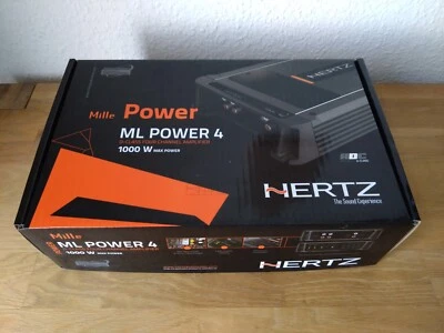 Verstärker Hertz Mille ML Power 4 150/250 WRMS 4/2 Ω D-Class Endstufe 4/3/2Kanal - Bild 1 von 4
