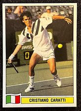 STICKER PANINI TENNIS ATP TOUR 1992 CRISTIANO CARATTI ITALIE ITALY # 55 NEW