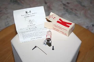 KURTZ-KRAFT MODELS K-4 SWITCH MACHINE HO SCALE 12-24 VOLTS AC-DC MODEL RR TRAIN - Picture 1 of 4