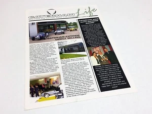 Folleto del boletín de noticias Caterham Life No.3 2001 verano 2001 - Imagen 1 de 1