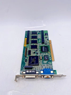 Matrox MIL2P/4/DELL2 00055974 PCI Video Card 4MB VGA & DB15 Connectors for PC - Image 1 of 4