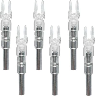 6pcs Illuminated Lighted Nocks for Arrows .244"/6.2mm Inside Diameter Led Nocks - Image 1 of 4