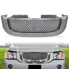 For 02-08 GMC Envoy Chrome Luxury Mesh Style Front Upper Hood Bumper Grille