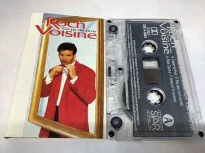 ROCH VOISINE Audio Cassette Tape COUP DE TÊTE 1994 Star Canada STR-4-8063 - Image 1 of 4