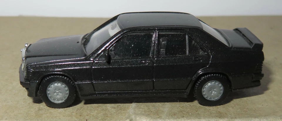 A Rara Micro Herpa Ho 1/87 MB Mercedes Benz 190 E 2.3 L 16S Nero IN Metallo N - Immagine 1 di 4