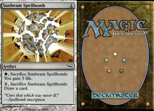 Magic the Gathering -MTG-Sunbeam Spellbomb Foil - Picture 1 of 1