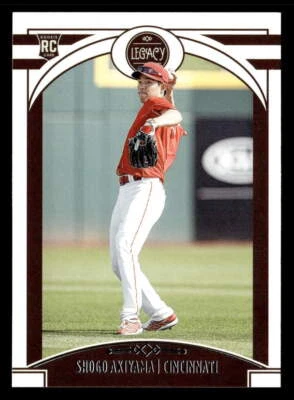 Shogo Akiyama 2020 Panini Chronicles  Card #1 Cincinnati Reds - Image 1 of 2