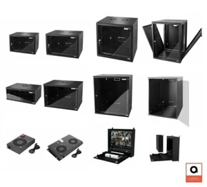 Netzwerkschrank Serverschrank 19 " Wandgehäuse Rack Server Schrank Zubehör AMK - Photo 1/20