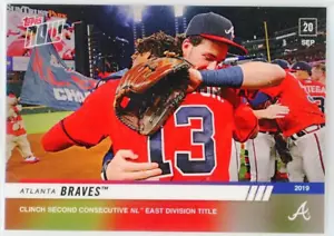 2019 MLB Topps Now Atlanta Braves SSP #871 - Picture 1 of 2
