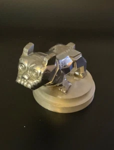ORIGINAL Vintage MACK Truck BULLDOG Hood Ornament Advertising W/ Base #87931 - Picture 1 of 7