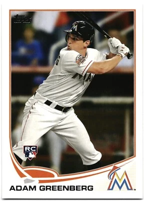 2013 Topps Baseball Adam Greenberg Rookie Miami Marlins #253 - Image 1 of 2
