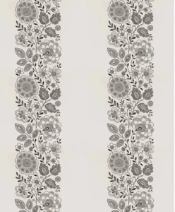 Iris Apfel Fil Coupe embroidery Floral Domino Fabric - Picture 1 of 3