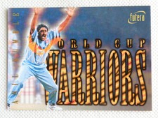 FUTERA CRICKET WORLD CUP WARRIORS - ANIL KUMBLE WC2 Ltd Ed. CRICKET CARD (SU05)