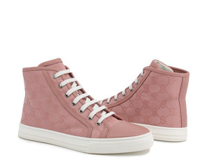 pink gucci trainers