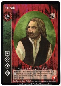 Yitzak Toreador Antitribu Black Hand V:TES VTES Vampire CCG - Picture 1 of 1