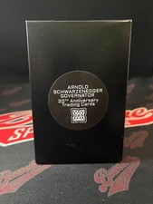 ARNOLD SCHWARZENEGGER GOVERNATOR GAS TRADING BASE 2 CARD SET NSCC EXCLUSIVE