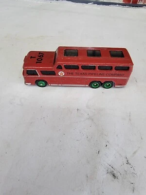 Corgi Texaco Scenicruiser Texas Pipeline Red Showcase Display Series #1 Diecast - Image 1 of 4