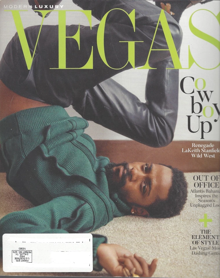 MODERN Luxury Vegas Magazine Oct. '21 - Men's FASHION - LaKeith Stainfield - Image 1 of 1