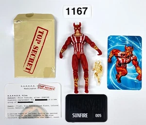Marvel Universe  3 3/4"  X-Men Sunfire Complete - Picture 1 of 2