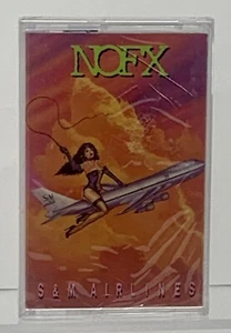 NOFX S & M Airplanes 1998 Cassette Factory Sealed First Print Epitaph Records - Picture 1 of 5
