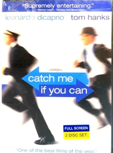 Catch Me If You Can (DVD, 2003, 2-Disc Set, Full Frame), Factory Sealed - Imagen 1 de 2