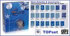 Album na monety-TOPset-SAFE-7824-niebieski puste miejsce na około 15 arkuszy monet do wciśnięcia