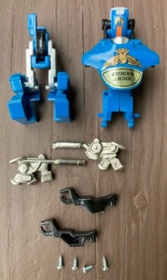 Piezas de GoBots Night Ranger vintage de los años 80: incluye brazos, tubos de escape, tornillos Foto 1 de 2
