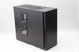 Corsair Carbide 200R Mid Tower ATX Black Case Computer Chassis + Fans SH - Photo 1/17
