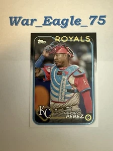 2024 Topps Update Series - 2024 All-Star Game Salvador Perez #ASG-33🧢 - Picture 1 of 2