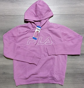 Fila Sudadera Pullover Adulto Mujer Grande Púrpura Atlética Con Capucha - Imagen 1 de 7
